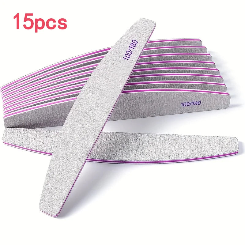 Professional Double-Sided Nail File and Buffer