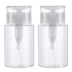 Refillable Push-Down Pump Dispenser for Nail Polish Remover
