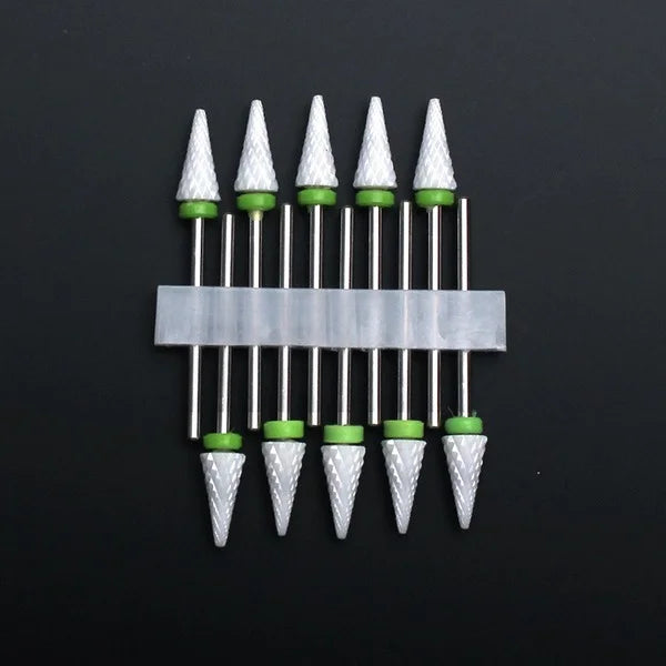 Ceramic Nail Drill Bit Set for Manicure and Pedicure
