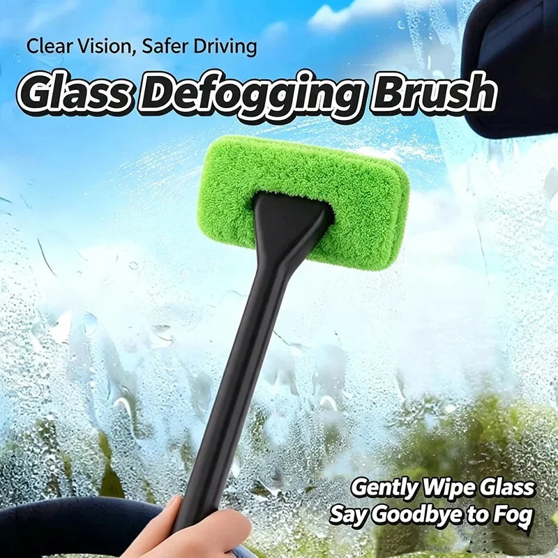 Extendable Windshield Cleaning Tool for Clear Car Visibility