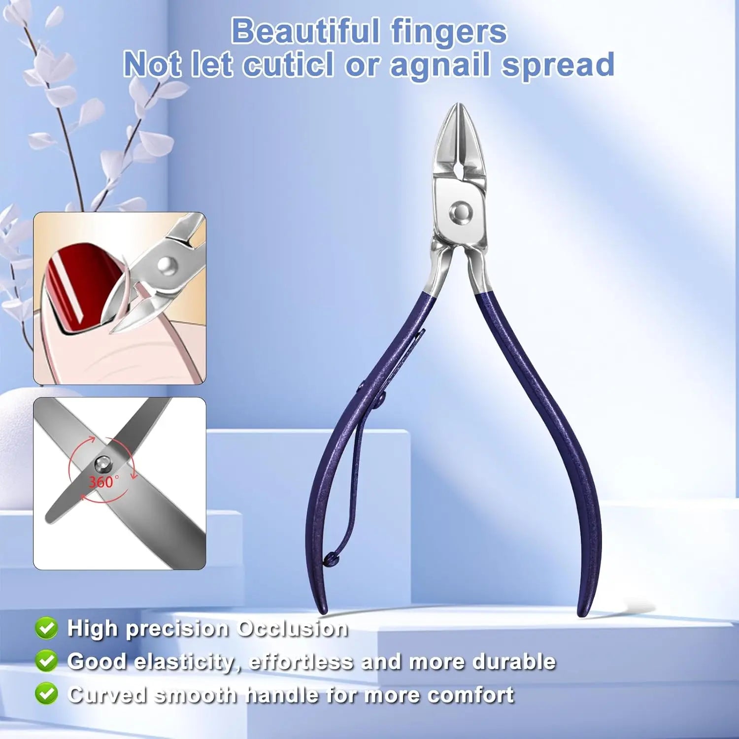 Professional Stainless Steel Manicure and Pedicure Grooming Set