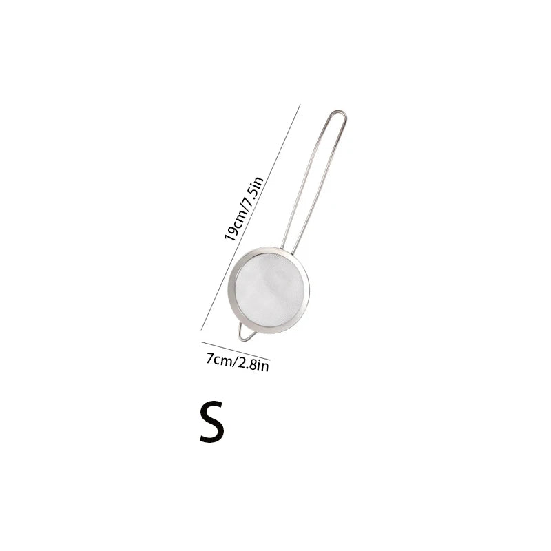 Stainless Steel Fine Mesh Kitchen Strainer Set