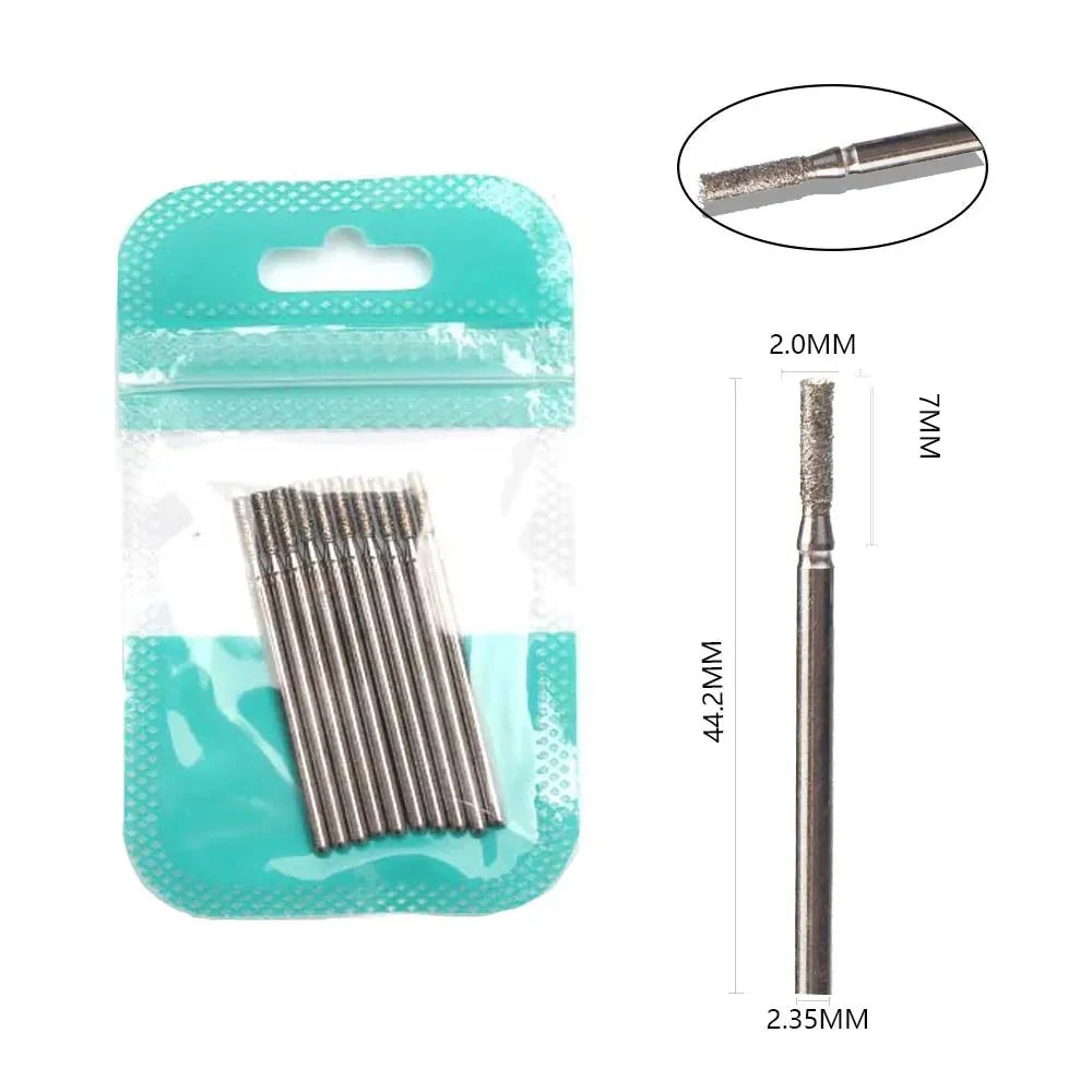 Diamond Drill Bit Set for Professional Nail Manicure