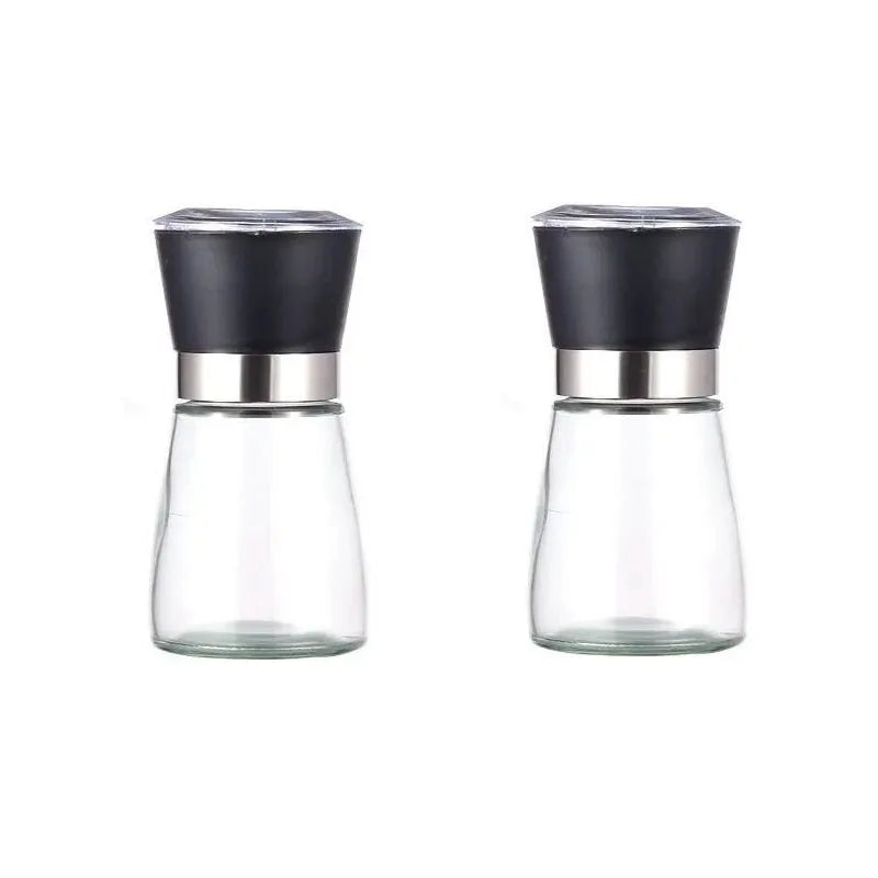 Stainless Steel Adjustable Pepper and Salt Grinder - 14