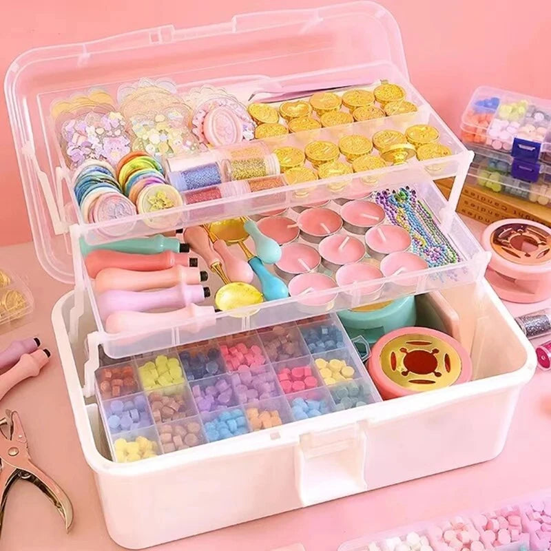 Multilayer Portable Organizer Box for Home Supplies - 14