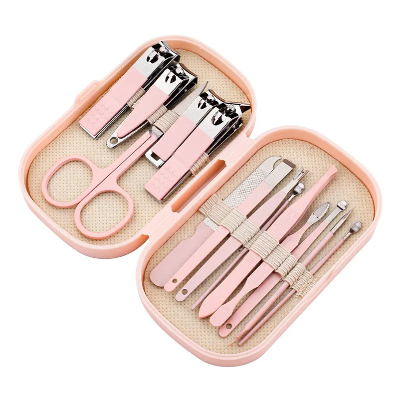 Professional Manicure and Pedicure Grooming Kit - 7