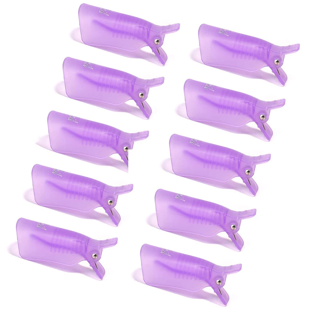 Reusable Soak Off Nail Gel Polish Remover Clips
