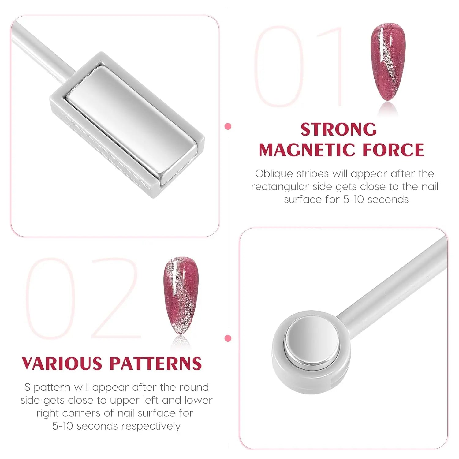 Magnetic Cat Eye Wand for Nail Art