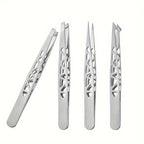 Professional Precision Eyebrow Tweezers Set