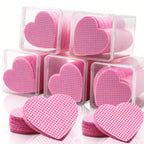 Lint-Free Heart Nail and Lash Cleaning Wipes