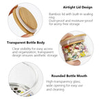 Glass Nail Brush Cleaning Cup with Filter
