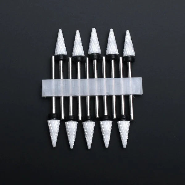 Ceramic Nail Drill Bit Set for Manicure and Pedicure