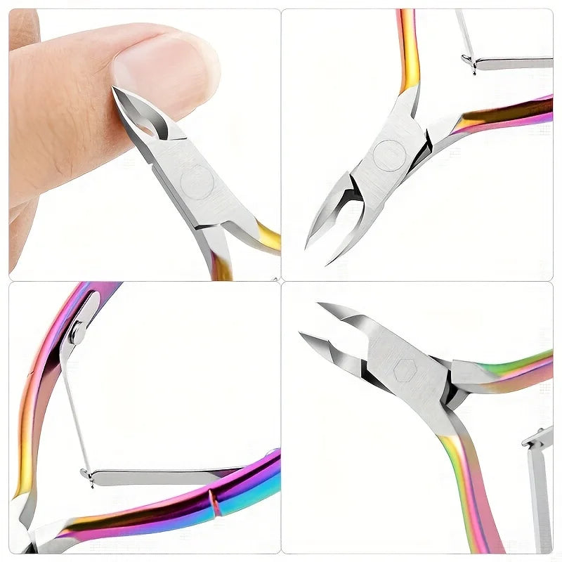 Professional Stainless Steel Cuticle Nipper for Manicure
