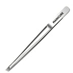Precision Stainless Steel Slant-Tip Eyebrow Tweezers