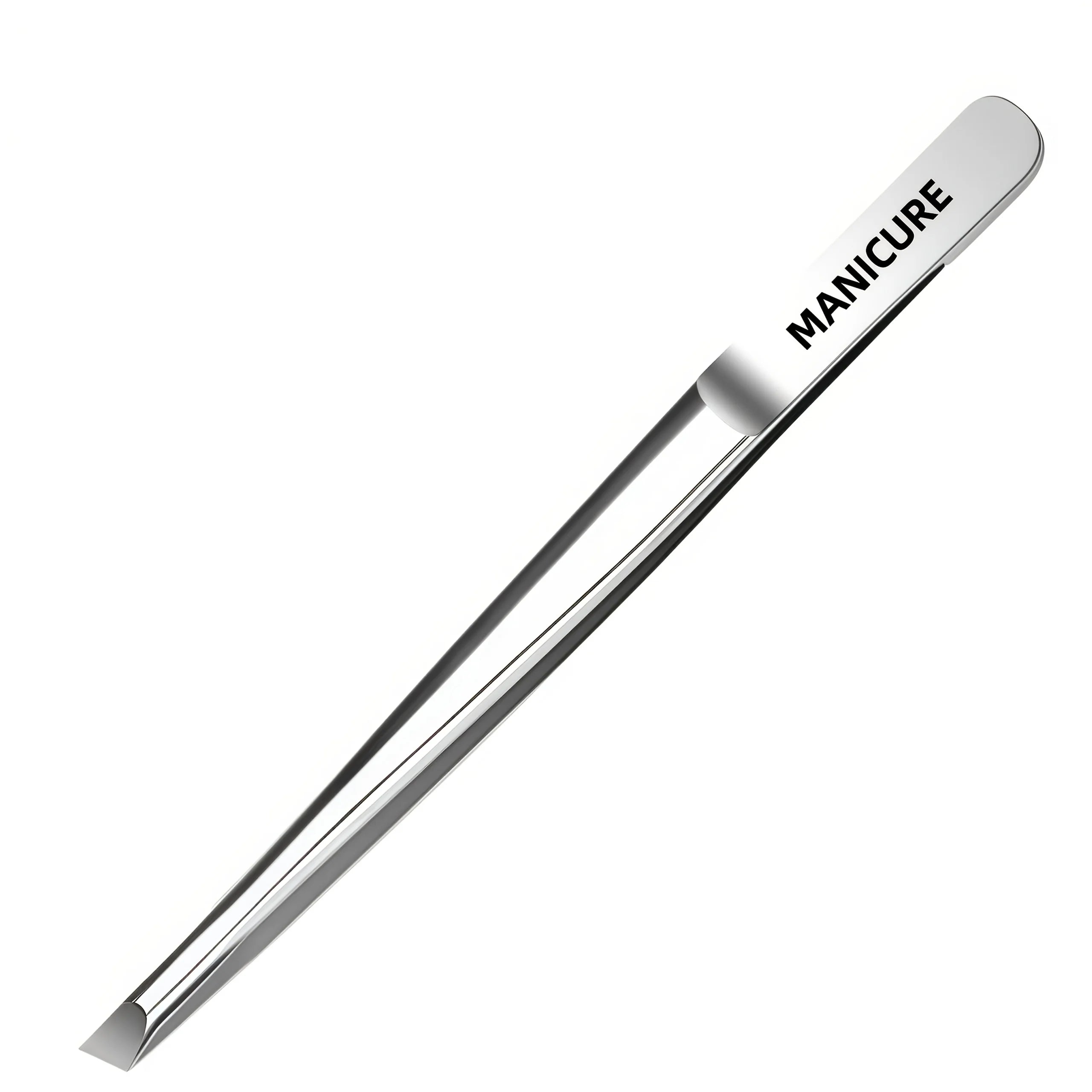 Precision Stainless Steel Slant-Tip Eyebrow Tweezers