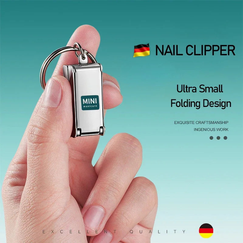 Portable Stainless Steel Collapsible Nail Clipper - 7