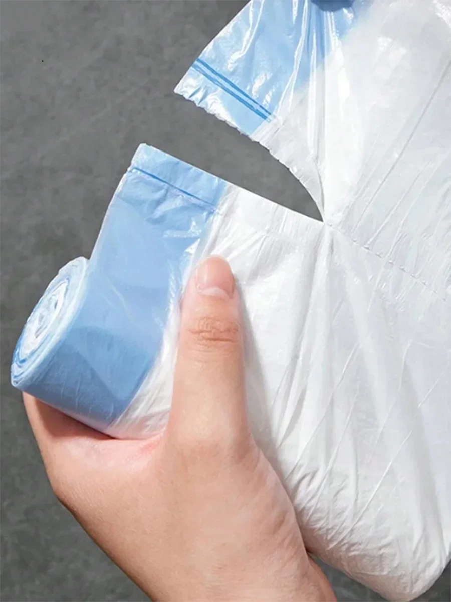 Heavy-Duty Drawstring Trash Bags for Kitchen and Home - 4