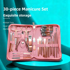 Professional Gradient Stainless Steel Manicure Grooming Kit