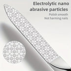 Professional Stainless Steel Manicure Nail File