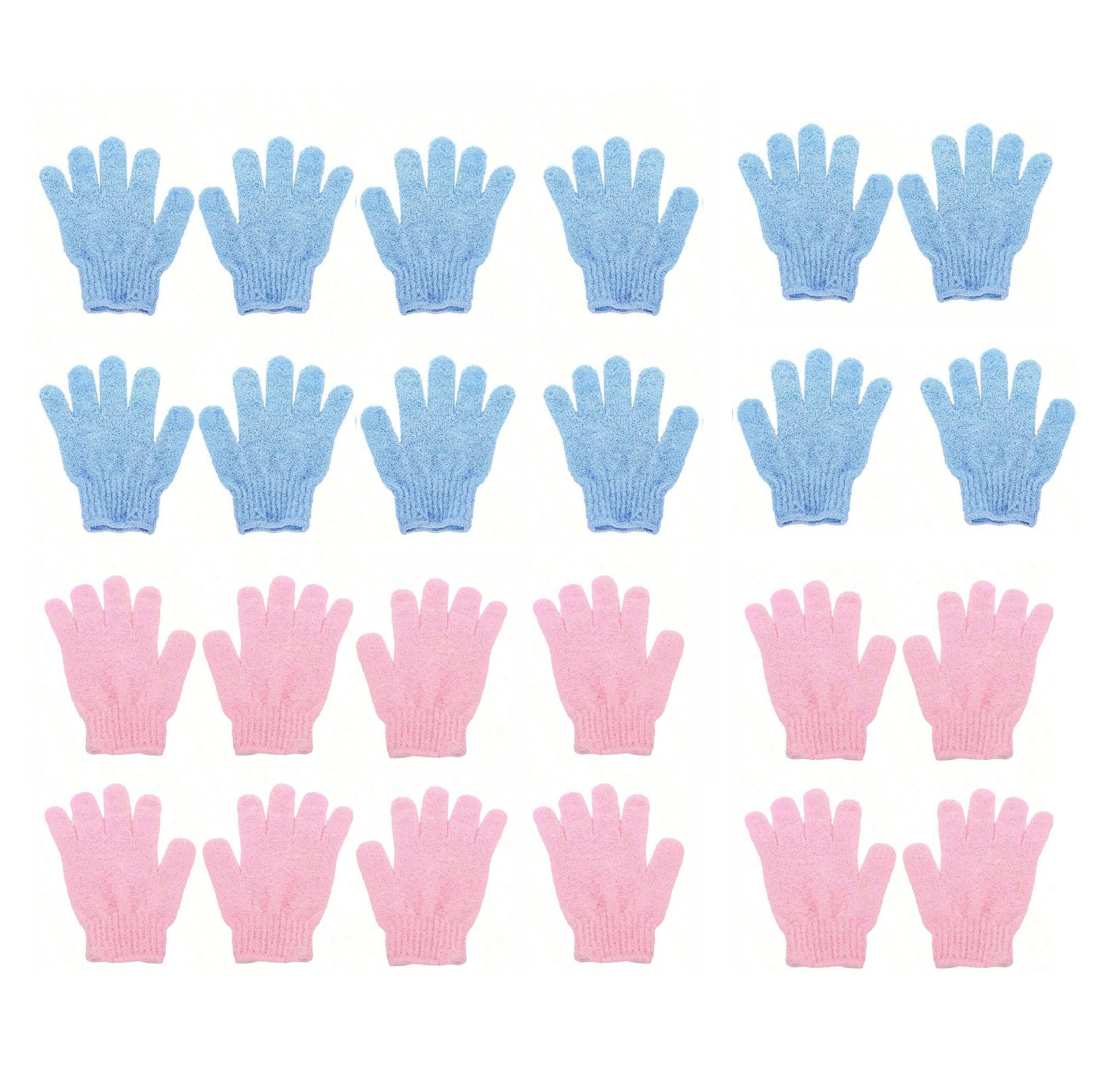 Reversible Exfoliating Shower Bath Gloves
