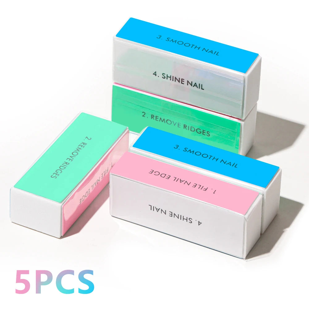 4-Way Professional Nail Buffer Block - 16