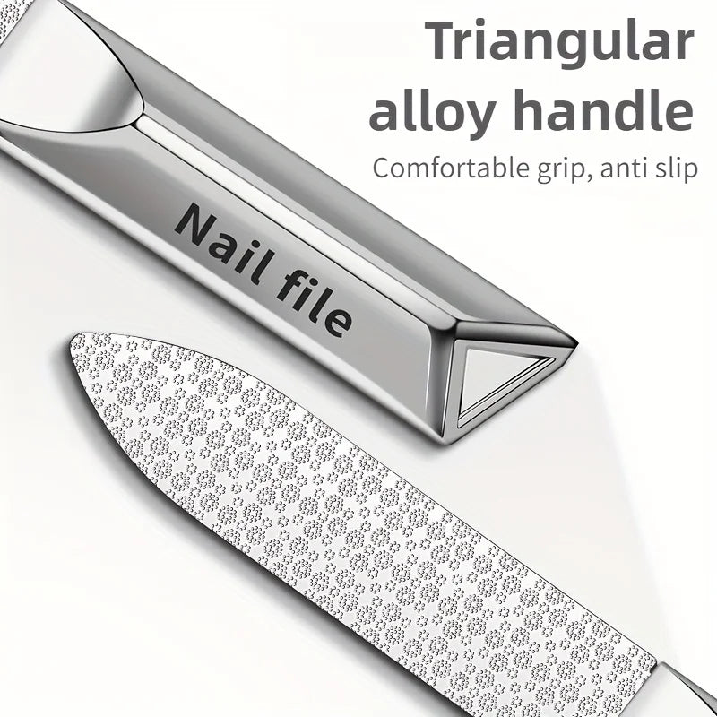 Professional Stainless Steel Manicure Nail File