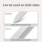 Professional Stainless Steel Manicure Nail File