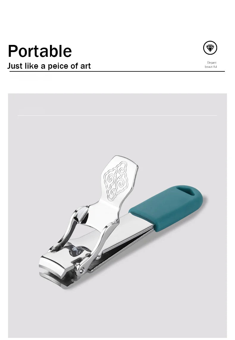 Ultra-Thin Foldable Stainless Steel Nail Clipper