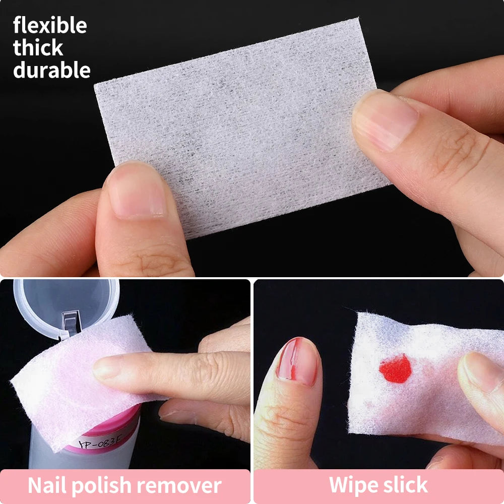 Lint-Free Nail Polish Remover Pads