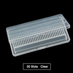 Clear Nail Drill Bit Storage Case