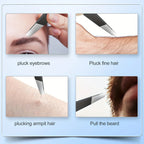 Precision Slant-Tip Eyebrow Tweezers