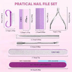 Professional Manicure and Pedicure Grooming Kit