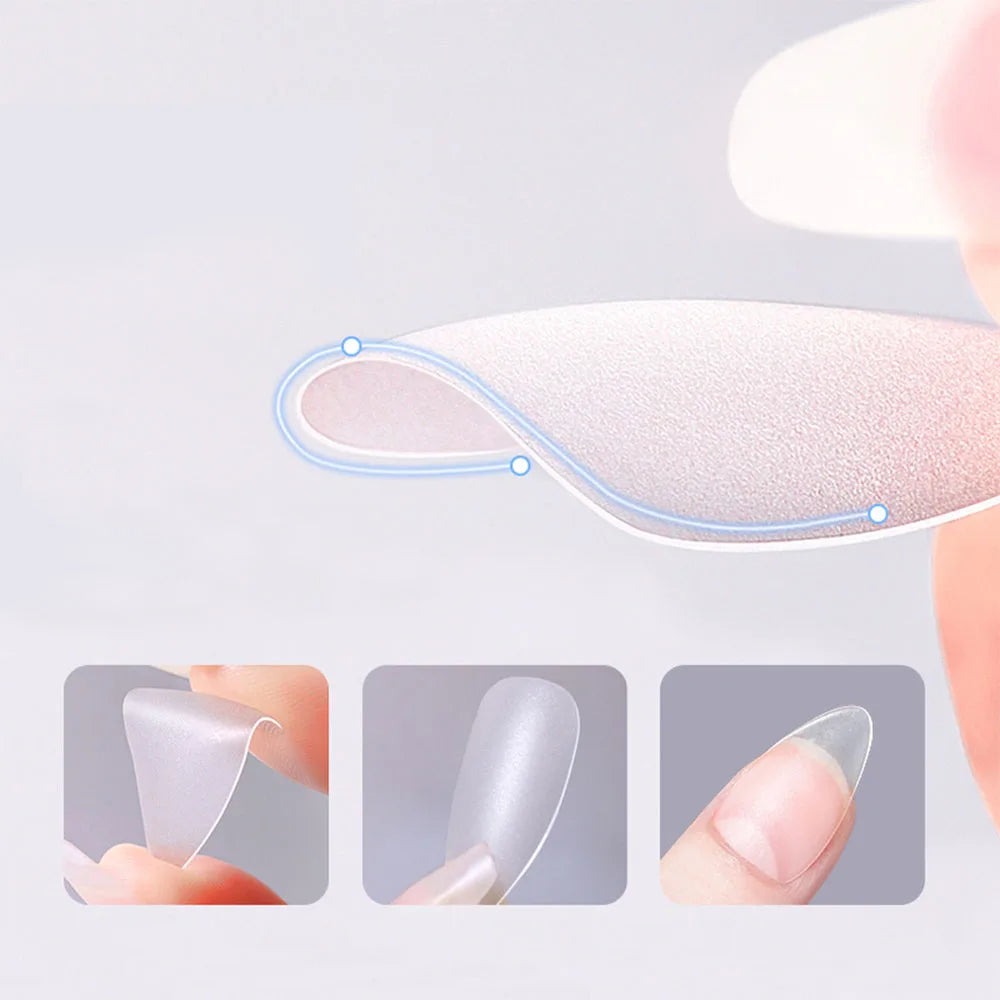 Matte Soft Gel Press-On Nail Tips - 2
