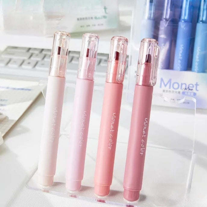 Soft-Touch Pastel Gel Highlighter Pens