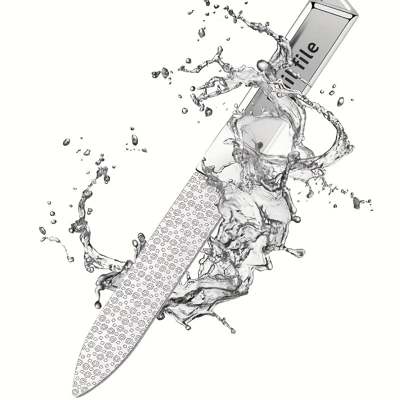 Professional Stainless Steel Manicure Nail File - 7