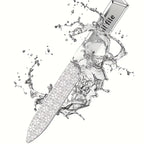 Professional Stainless Steel Manicure Nail File
