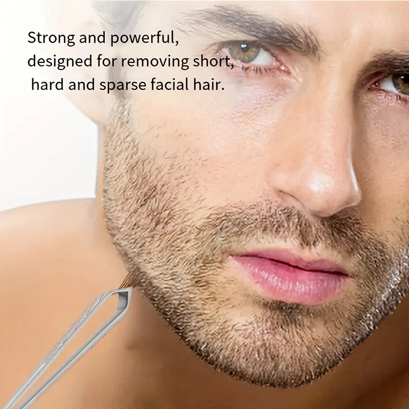 Professional Precision Flat Nose Hair Removal Tweezers