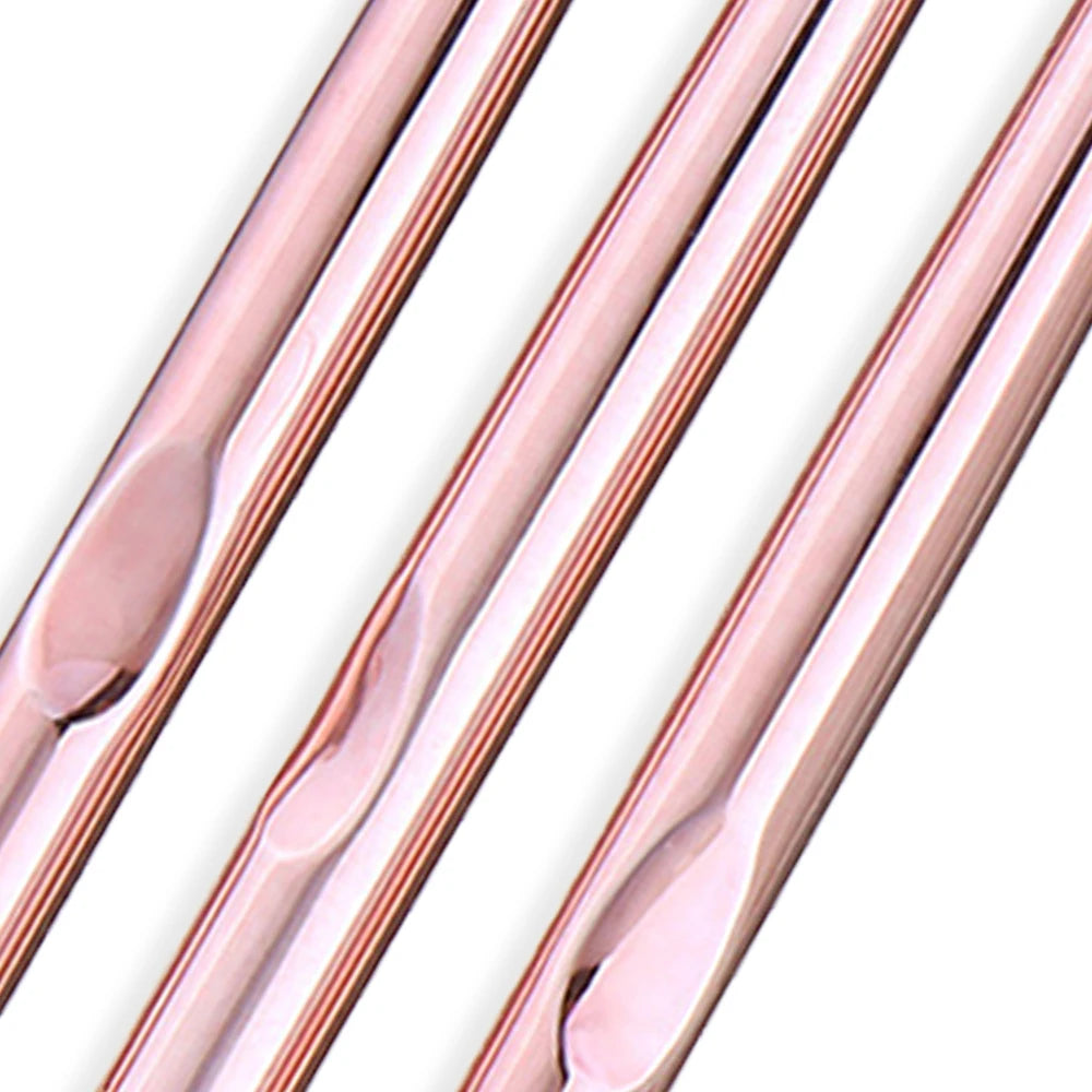 Professional Rose Gold Nail Art Liner Brush Set