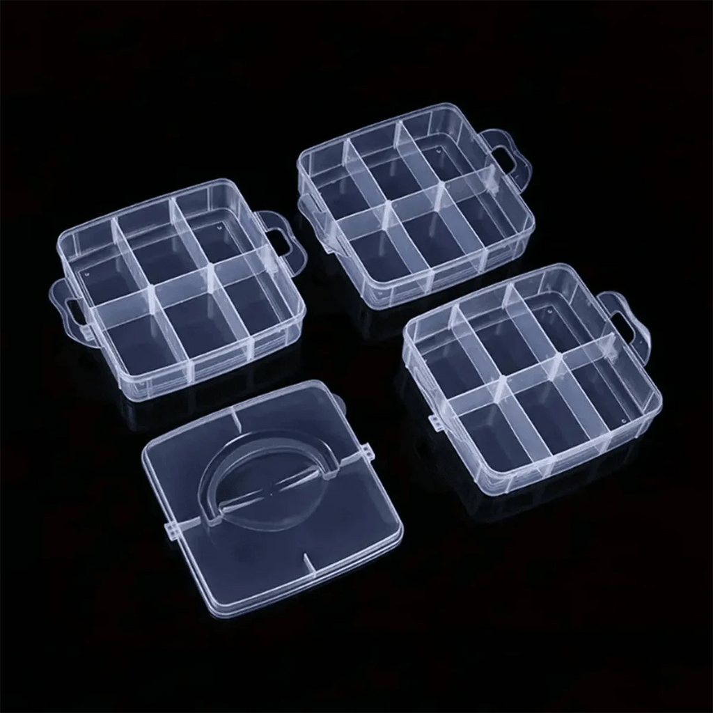 3-Tier Stackable Storage Organizer for Crafts and Jewelry