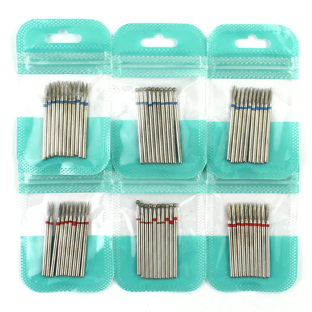 Diamond Drill Bit Set for Professional Nail Manicure