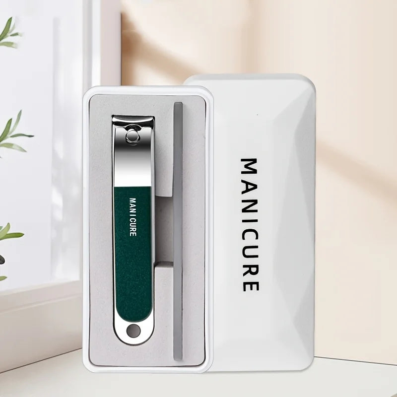 Professional Stainless Steel Nail Clipper and File Set - 10