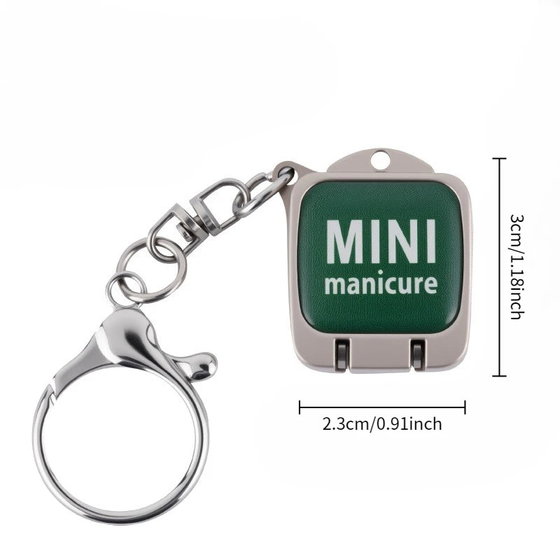 Compact Portable Stainless Steel Nail Clipper