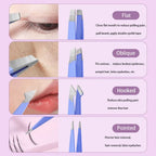 Professional Precision Eyebrow Tweezer Set