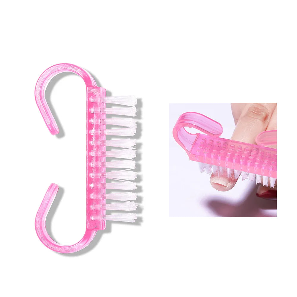 Ergonomic Nail Cleaning Brush for Manicure and Hand Care - 8