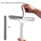 3-in-1 Glass and Window Cleaning Squeegee with Spray Bottle