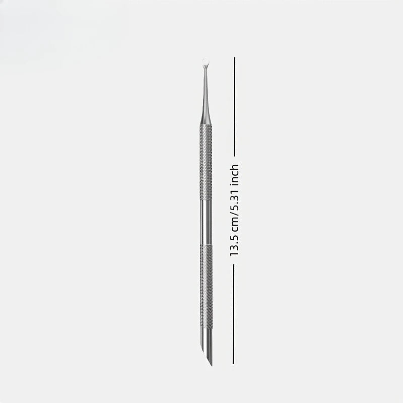 Professional Dual-Ended Cuticle and Nail Care Tool