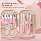 Professional Stainless Steel Manicure Grooming Set