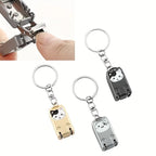 Foldable Kitten Keychain Nail Clipper