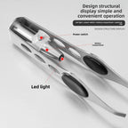 Illuminated LED Eyebrow Tweezer for Precision Grooming