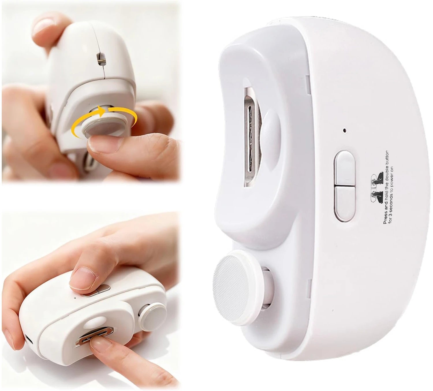 Electric Automatic Nail Trimmer and Polisher